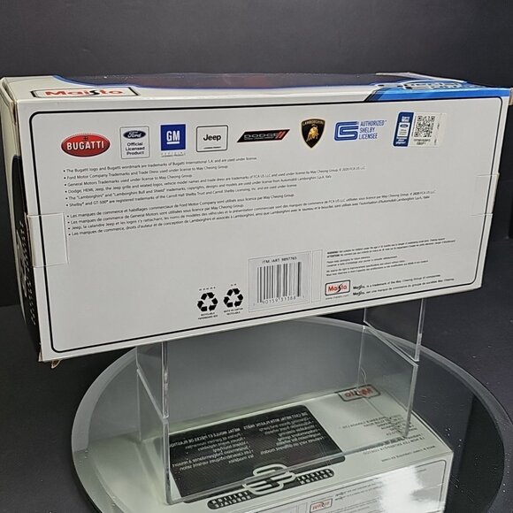 Maisto  Mustang Shelby GT500 2020 1:18 Scale Diecast Model Car Orange - Picture 10 of 16